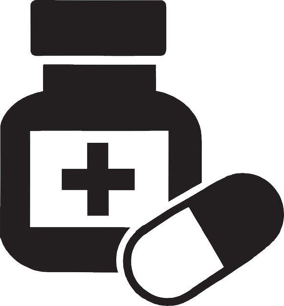 Omega 3 Suplemento Tablet Vector Logo Diseño Icono