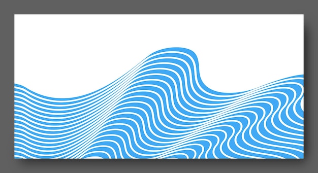 Una onda abstracta Un elemento del diseño de la pista de sonido espectro de frecuencia y efecto de onda Fondo de onda estilizado para ideas creativas temáticas y creativas