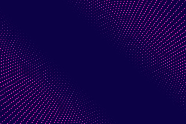 Onda abstracta con flujo de puntos en movimiento de fondo de ilustración de tecnología cibernética de partículas