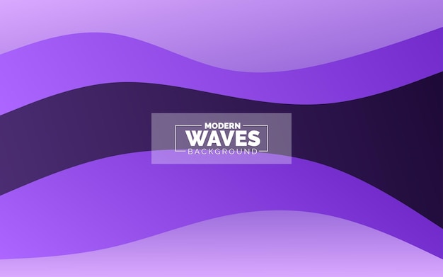 Onda de agua vector de fondo abstracto estilo de diseño plano ilustración vectorial