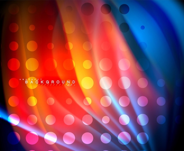 Onda de color fluido holográfico de neón para la textura y el fondo del patrón de papel tapiz web