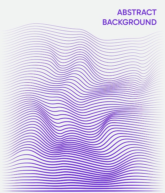 Onda digital abstracta con vector de partículas dinámicas