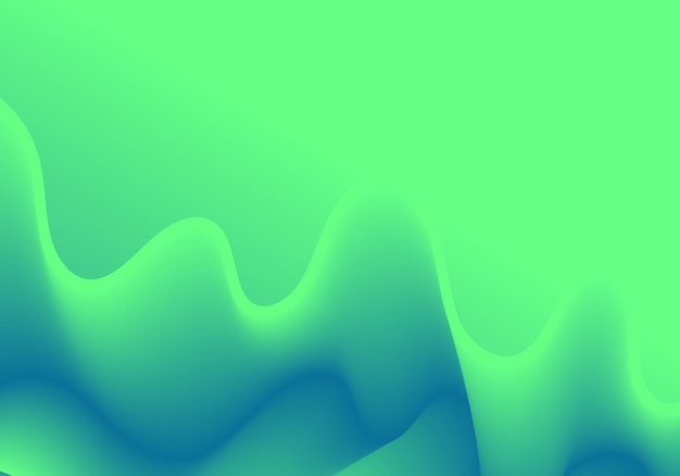 onda fluida colorida. Composiciones geométricas de duotono con forma de flujo 3d degradado. fondo moderno.