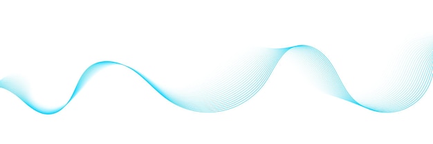 Onda de música dinámica abstracta Fondo de tecnología Onda de sonido vectorial con líneas
