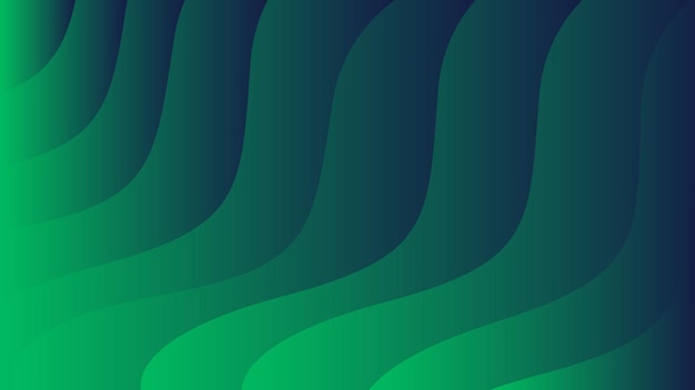 una onda verde con un fondo verde con una línea verde