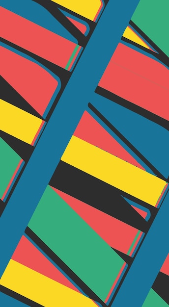 Ondas abstractas de colores