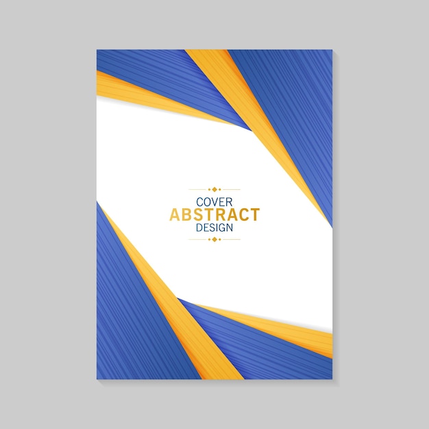 ondas abstractas diseño de portada moderno