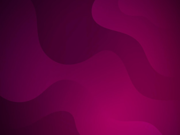 Ondas abstractas simples en un fondo de gradiente borroso para diseños modernos y proyectos creativos