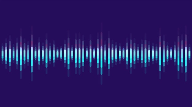 Ondas del ecualizador Onda de audio hablando Voz hablando música niveles de línea de sonido Podcasting