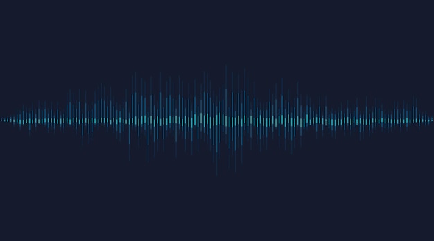 Ondas del ecualizador Onda de audio hablando Voz hablando música niveles de línea de sonido Podcasting