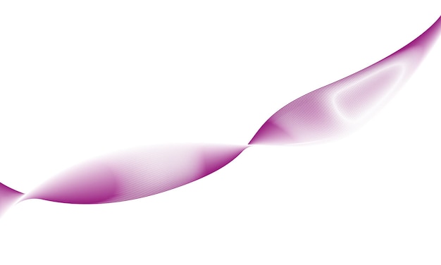 Ondas de fondo abstracto colorido Ondas curvas naranjas Líneas de mezcla Ilustración vectorial Copiar espacio