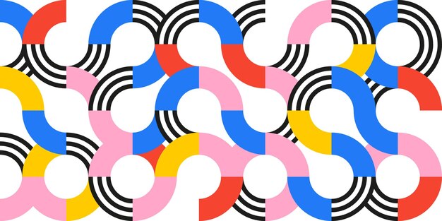 Las ondas geométricas y el flujo de color contemporáneo