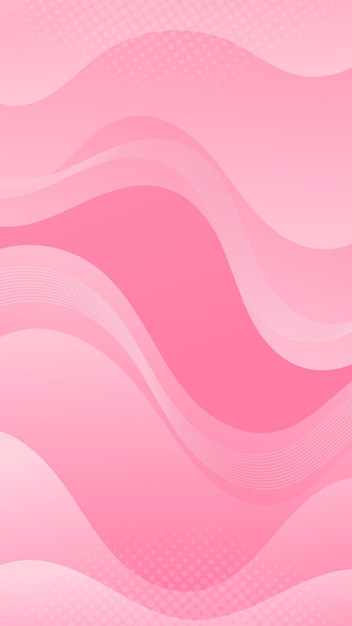 Ondas de gradiente fluido para diseños llamativos