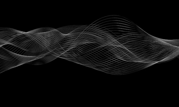 ondas de humo abstractas