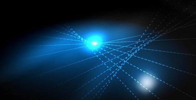 Ondas de neón brillantes brillantes brillantes
