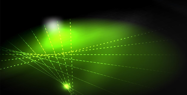 Ondas de neón brillantes brillantes brillantes