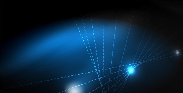 Ondas de neón brillantes brillantes brillantes