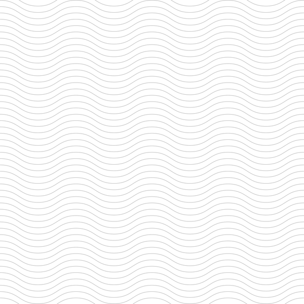 Ondas de patrones sin fisuras. Fondo abstracto de línea redondeada. Diseño geométrico de moda.