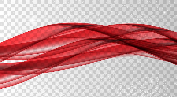 Vector ondas rojas. fondo abstracto. ilustración de vector. eps10