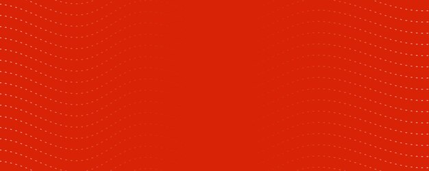 Ondas rojas de puntos