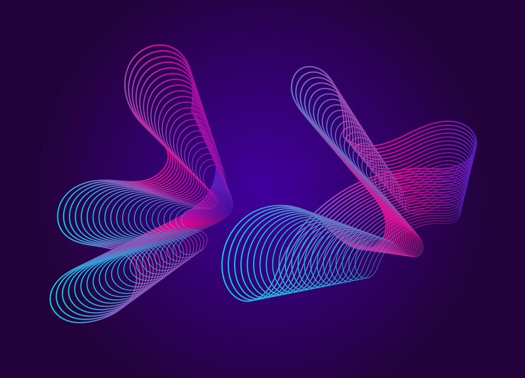 Ondas suaves abstractas para el fondo