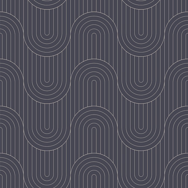 Ondulación Moda Estructura Contorno Patrones Sin Fisuras Fondo Abstracto Vector