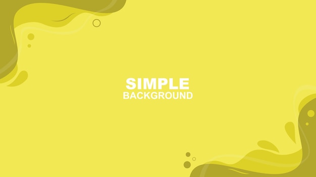 ondulado abstracto en color amarillo de esquina con espacio para el vector de fondo de texto EPS10