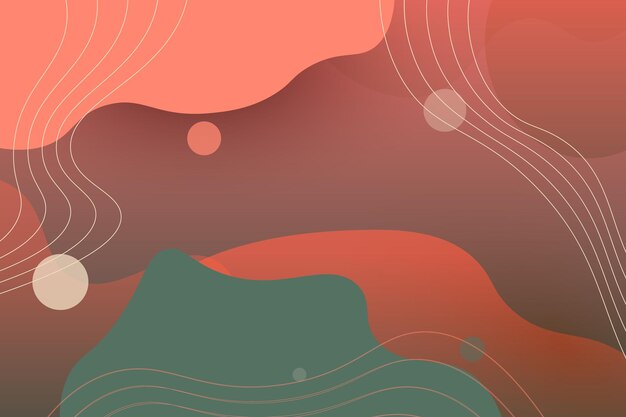 Ondulado con líneas de fondo ilustración vectorial
