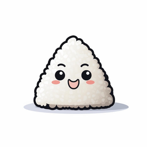 Onigiri arroz Japón ilustración vector de comida japonesa comida tradicional asiática icono de cocina