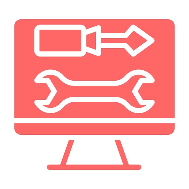 Opciones de visualización de diseño vectorial Estilo del icono