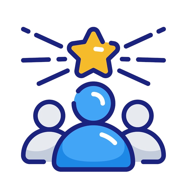 Operación de icono de negocio
