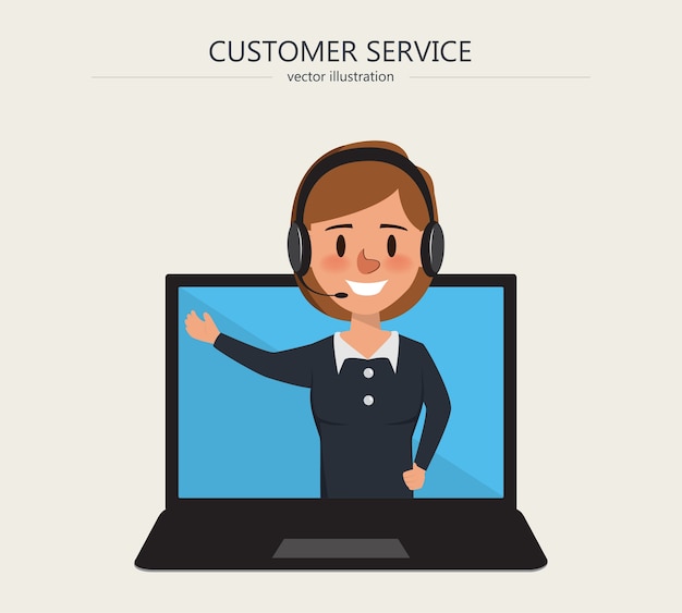 Operador de call center y servicio al cliente