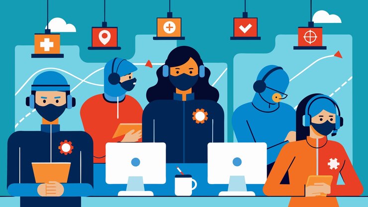 Vector los operadores están monitoreando constantemente la respuesta del público ajustando sus tácticas en tiempo real a