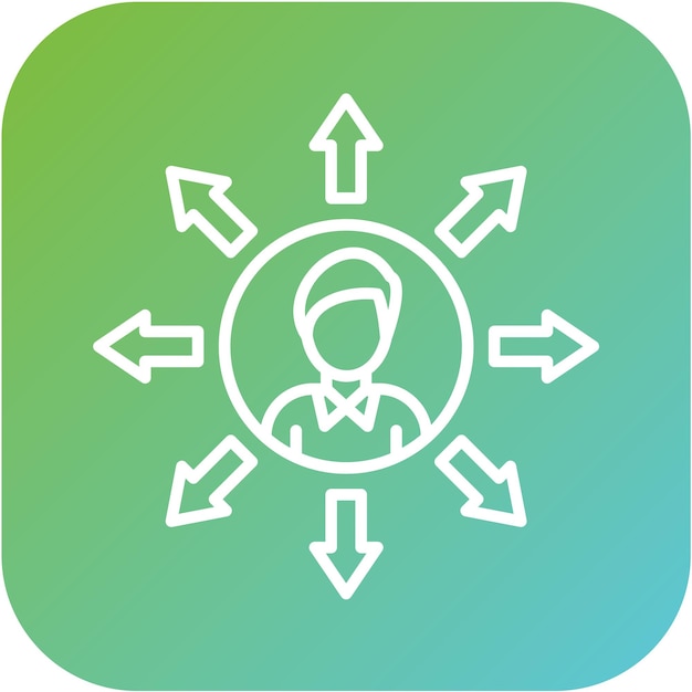 Oportunidades de diseño vectorial Estilo de icono