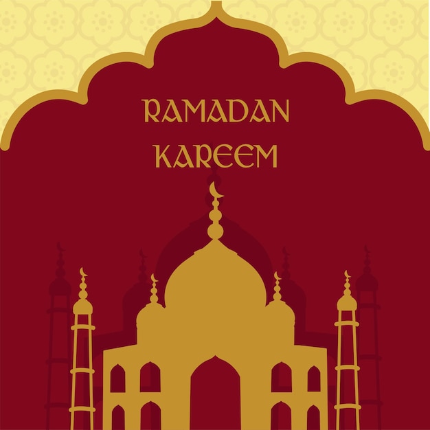Oraciones de la comunidad del festival islámico Ramadan Kareem