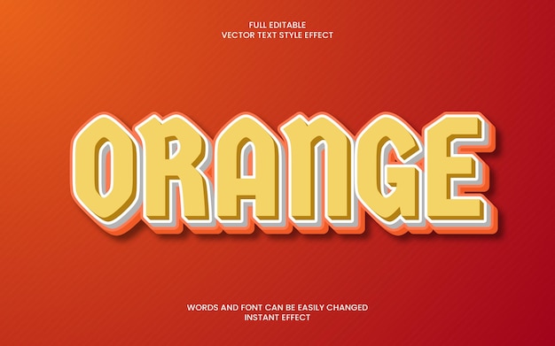 Orange es la nueva fuente al estilo de la marca.