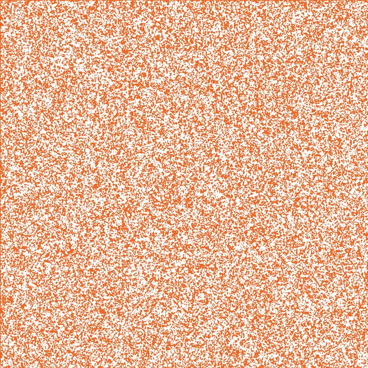 Vector orange grainy texture for design purposes