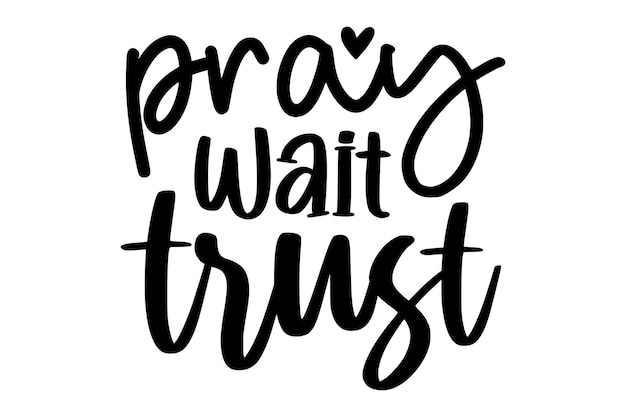 Orar Esperar Confiar