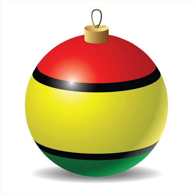 Las orbes encantadas de la bola mágica de Navidad