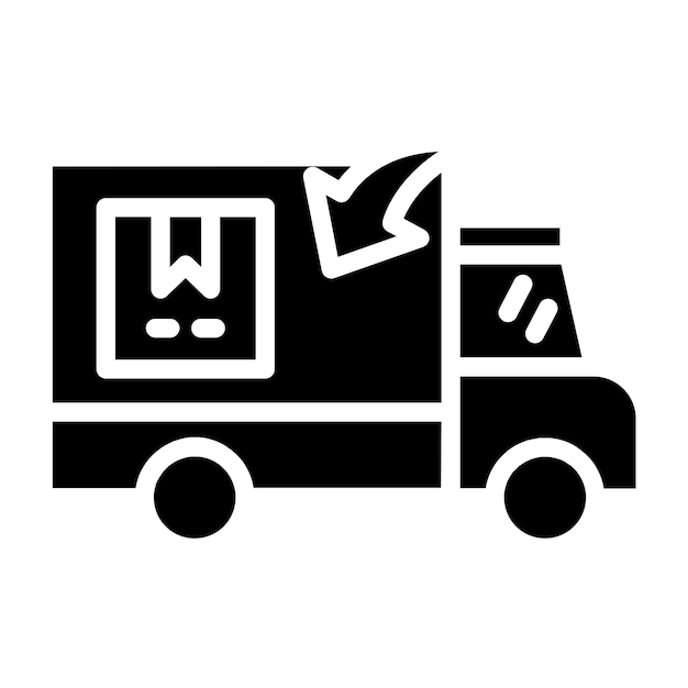 Orden de diseño vectorial Estilo de icono devuelto
