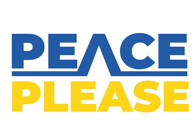 Oremos por la paz en el mundo Ucrania Ucrania