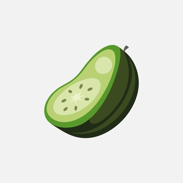 Organic Kiwi Vector Graphic design
