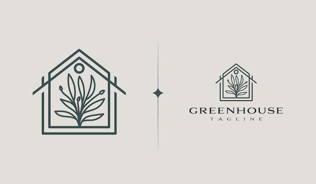 Orgánico Botánico Mínimo Natural Icónico Decoración gráfica Diseño de logotipo floral simple lineal Símbolo premium creativo universal Plantilla de logotipo de icono de signo vectorial