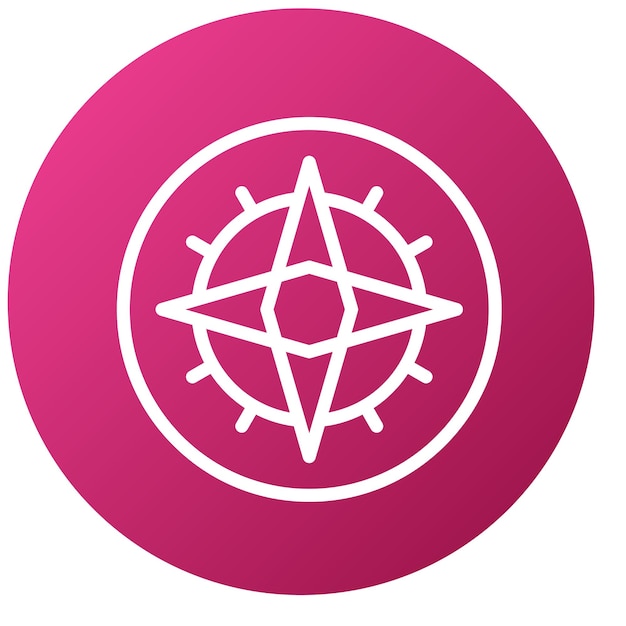 Orientación del diseño vectorial Estilo del icono