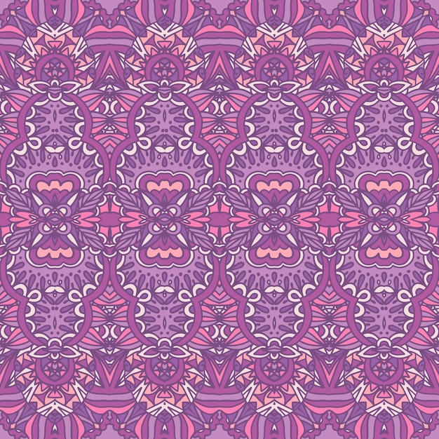 Ornamental étnico tribal abstracto del modelo inconsútil de la vendimia.