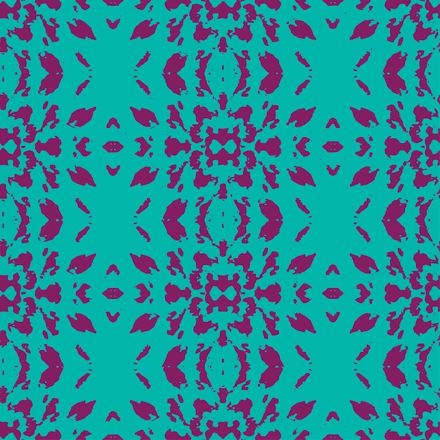 Ornamento de acuarela azul y blanca pintado con acuarela en papel