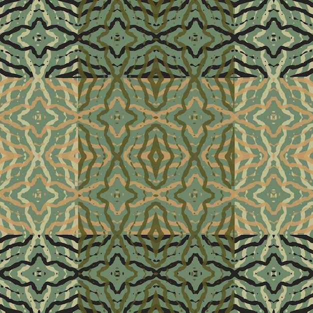 Ornamento de acuarela azul y blanca pintado con acuarela en papel