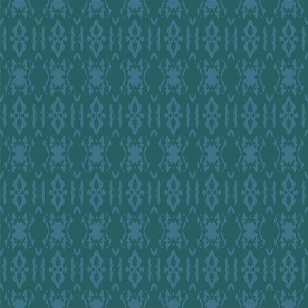Ornamento de acuarela azul y blanca pintado con acuarela en papel