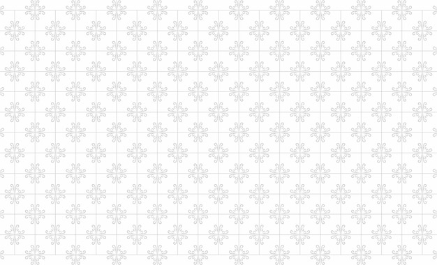 Ornamento blanco y negro con patrón sin costuras de fondo