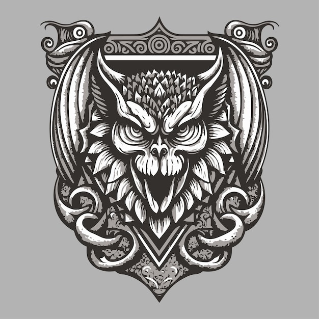 Ornamento del búho